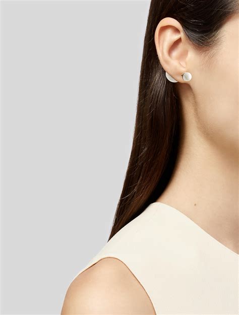 dior marble earrings|Dior earrings japan.